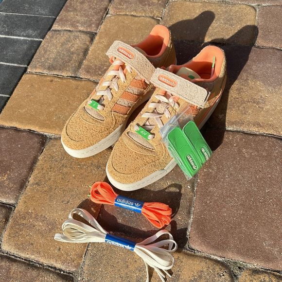 Adidas Originals Forum Low x Snipes Low Peach Tree Men’s Shoes IF7989 - Picture 2 of 13